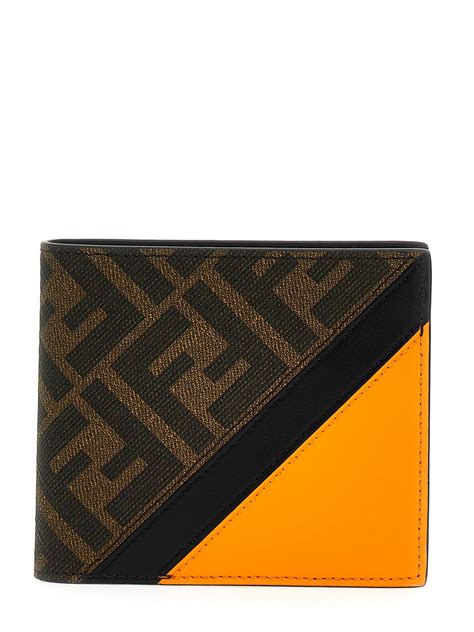 fendi mens caerd holder wallet|Fendi men's wallet price.